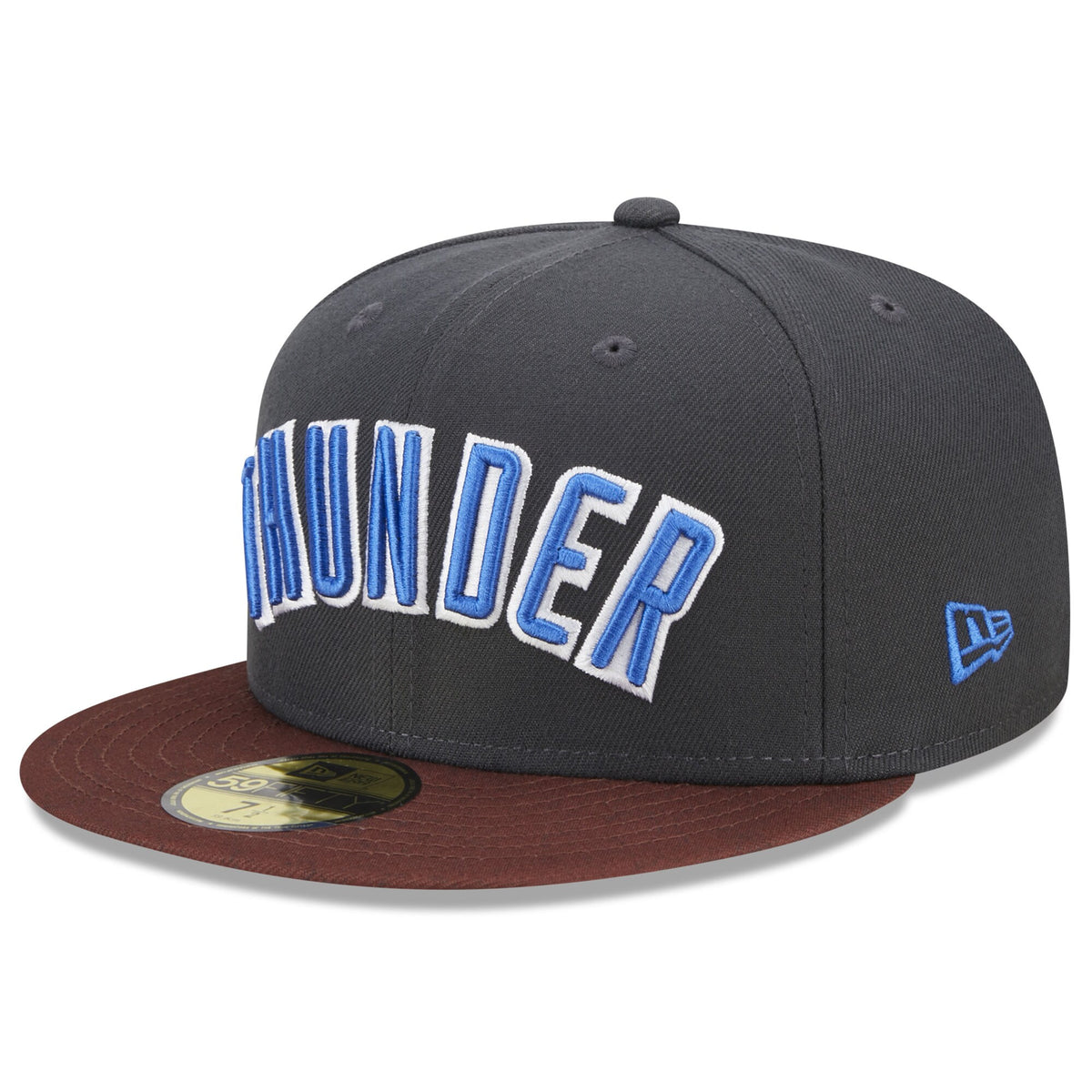 Oklahoma City Thunder New Era 2022/23 City Edition Official 59FIFTY Fitted Hat - Gray