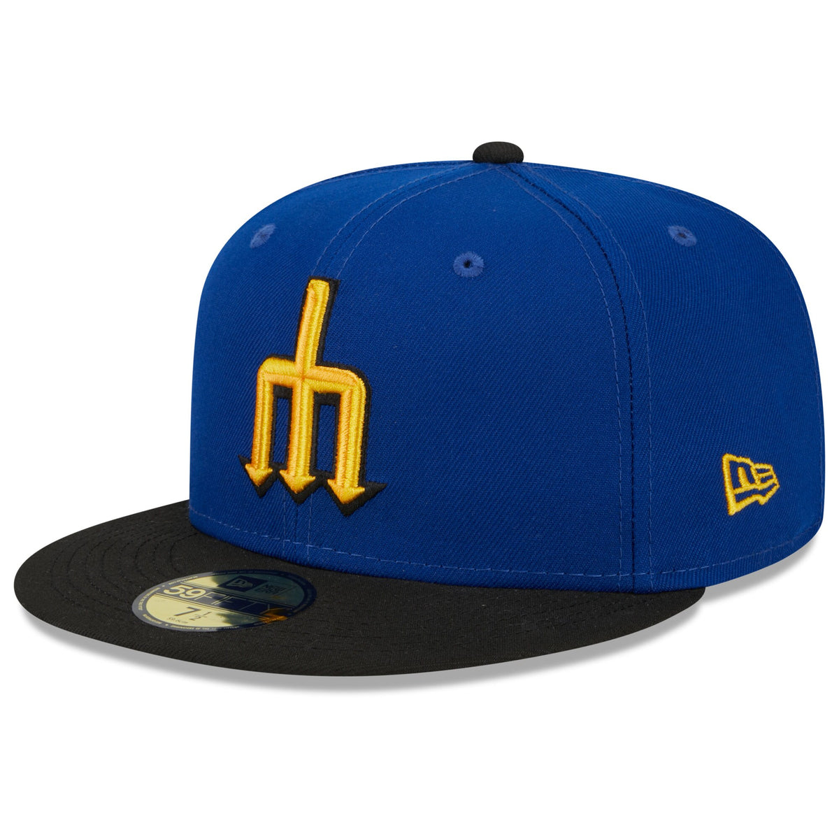 Seattle Mariners New Era 2023 City Connect 59FIFTY Fitted Hat - Royal/Black