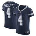 Men s Nike Dak Prescott Navy Dallas Cowboys Vapor Elite Player Team Jersey