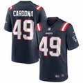 Men s Nike Joe Cardona Navy New England Patriots Game Jersey