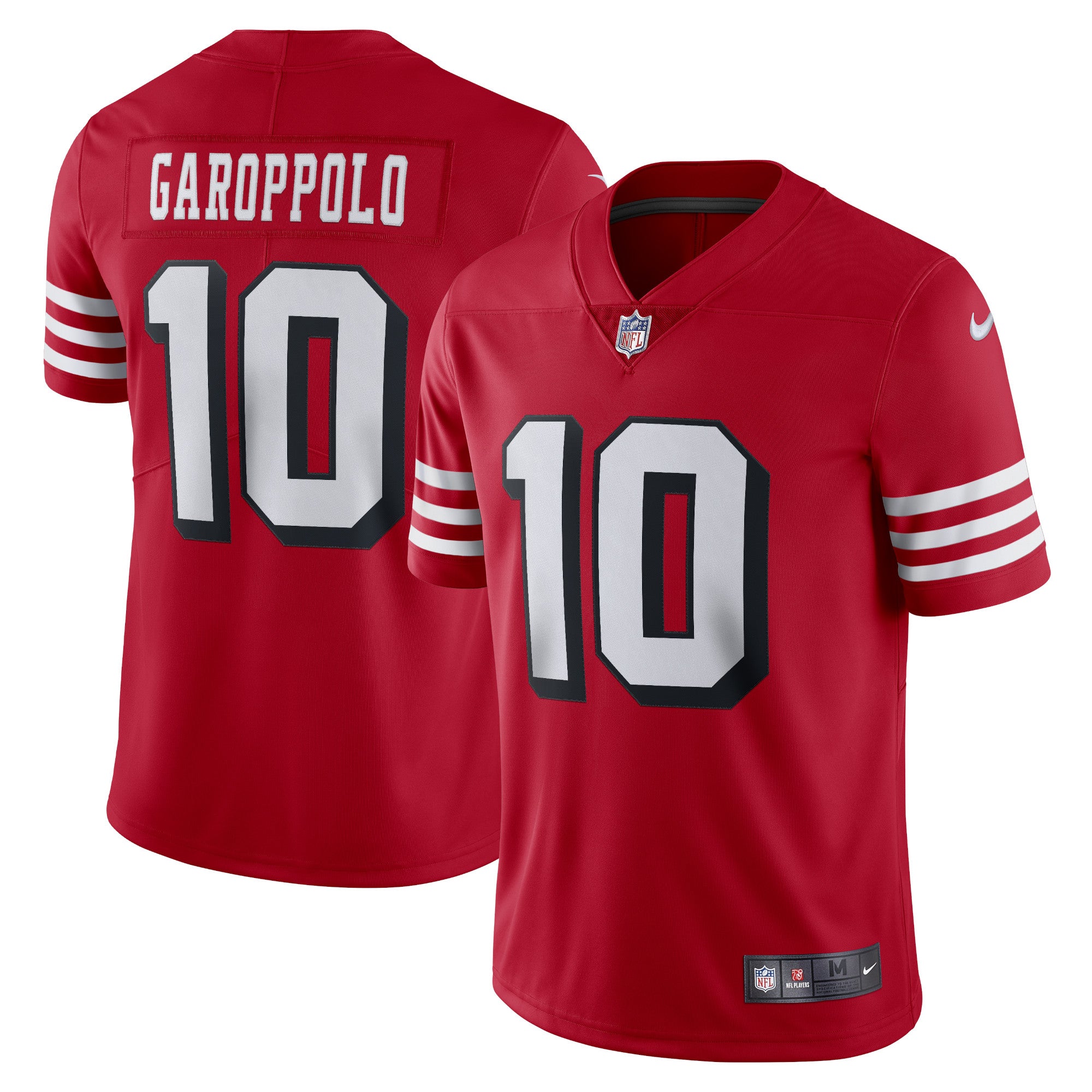 Jimmy Garoppolo San Francisco 49ers Nike Alternate Vapor Limited Jersey   Red
