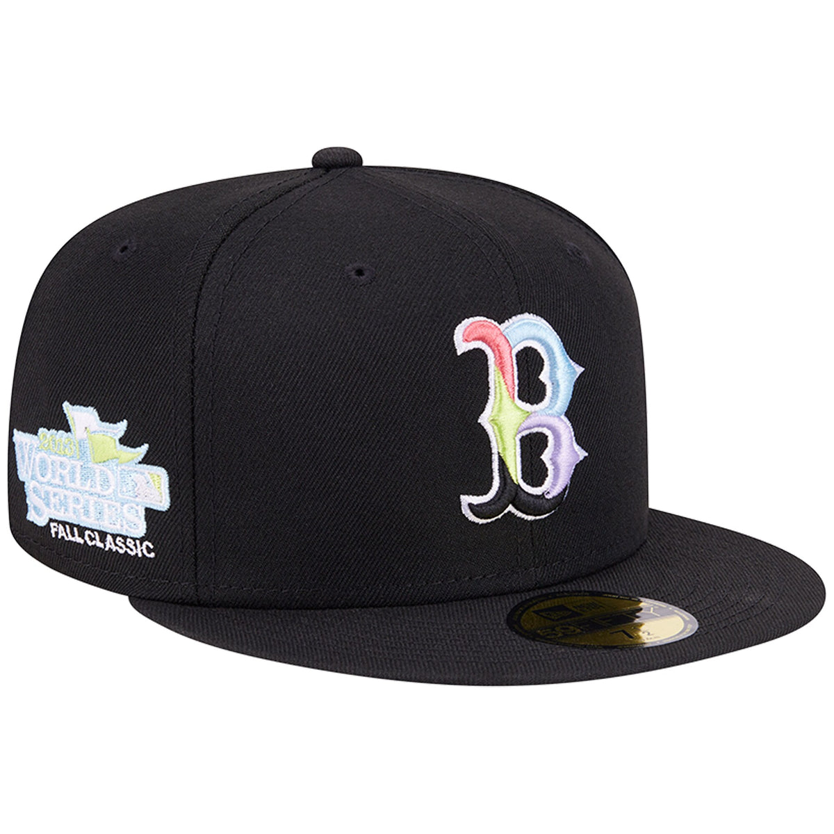 Boston Red Sox New Era Multi-Color Pack 59FIFTY Fitted Hat - Black