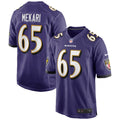 Patrick Mekari Baltimore Ravens Nike Game Player Jersey   Purple