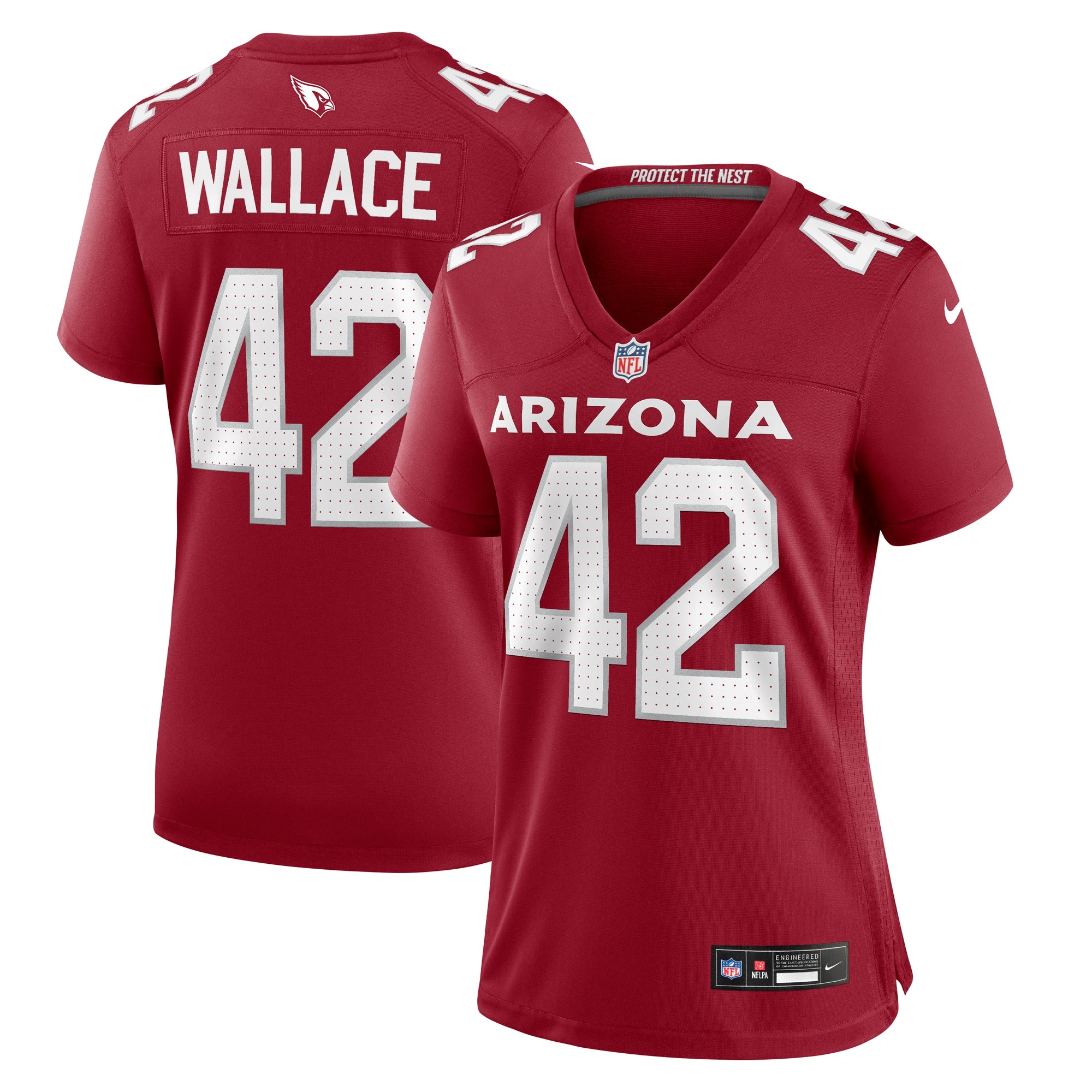 K Von Wallace Arizona Cardinals Nike Women s Team Game Jersey    Cardinal