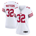 Women s Nike Ricky Watters White San Francisco 49ers Retired Player Game Jersey