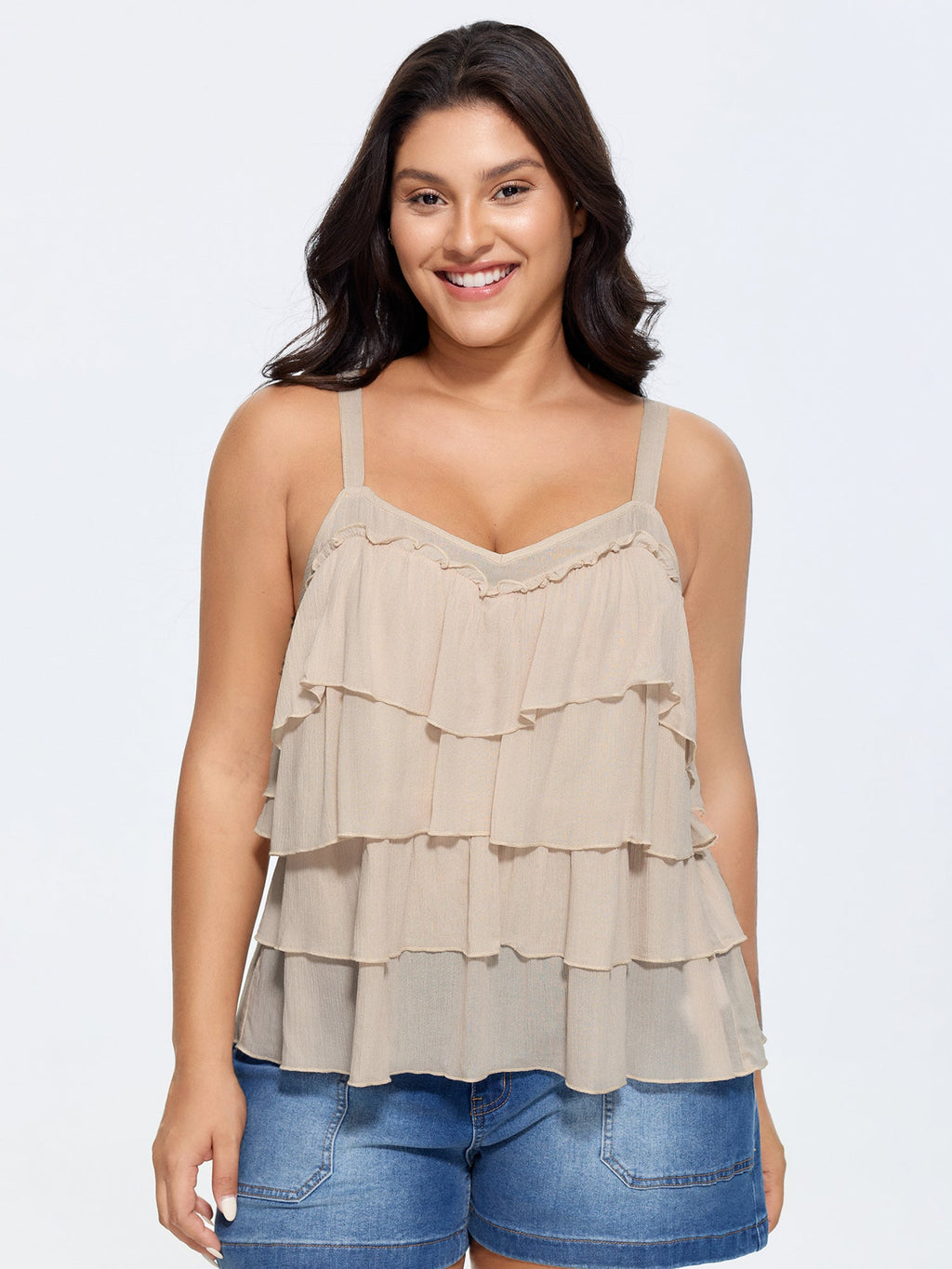 Supersoft Breathable Layered Tank Top