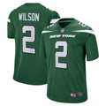 Zach Wilson New York Jets Nike Game Jersey   Gotham Green