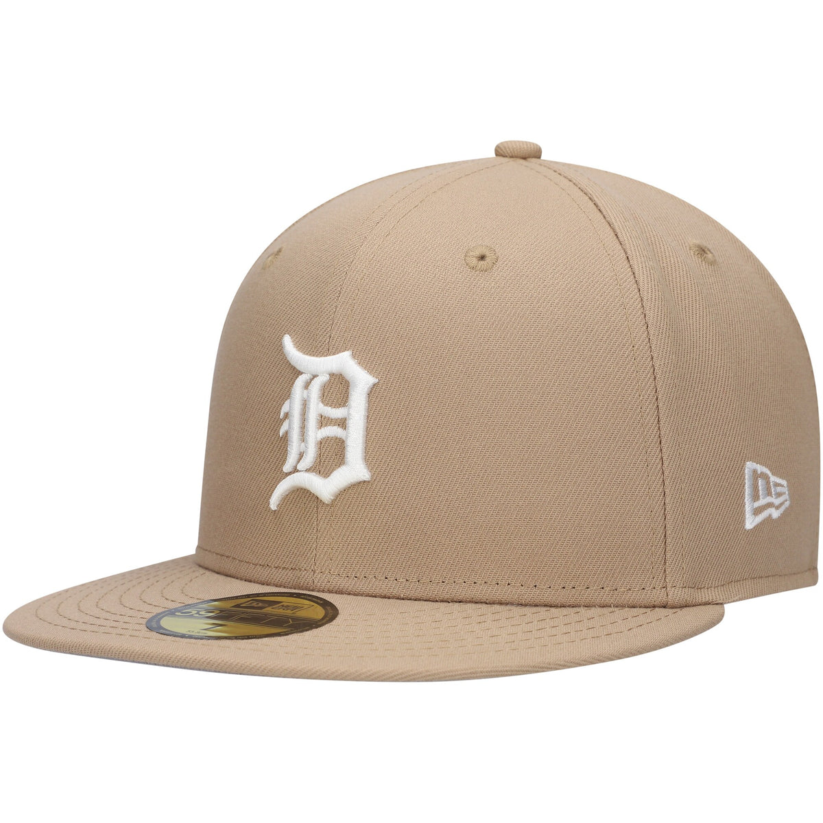 Detroit Tigers New Era 59FIFTY Fitted Hat - Khaki