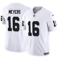 Men s Las Vegas Raiders Jakobi Meyers White 2023 F.U.S.E Vapor Untouchable Stitched Jerseys