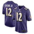 Anthony Brown Baltimore Ravens Nike Player Game Jersey   Purple