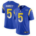 Men s Nike Jalen Ramsey Royal Los Angeles Rams Team Vapor Limited Jersey