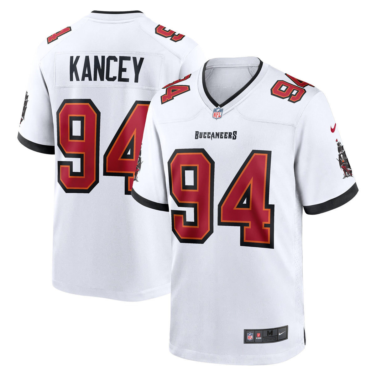 Calijah Kancey Tampa Bay Buccaneers Nike  Game Jersey    White