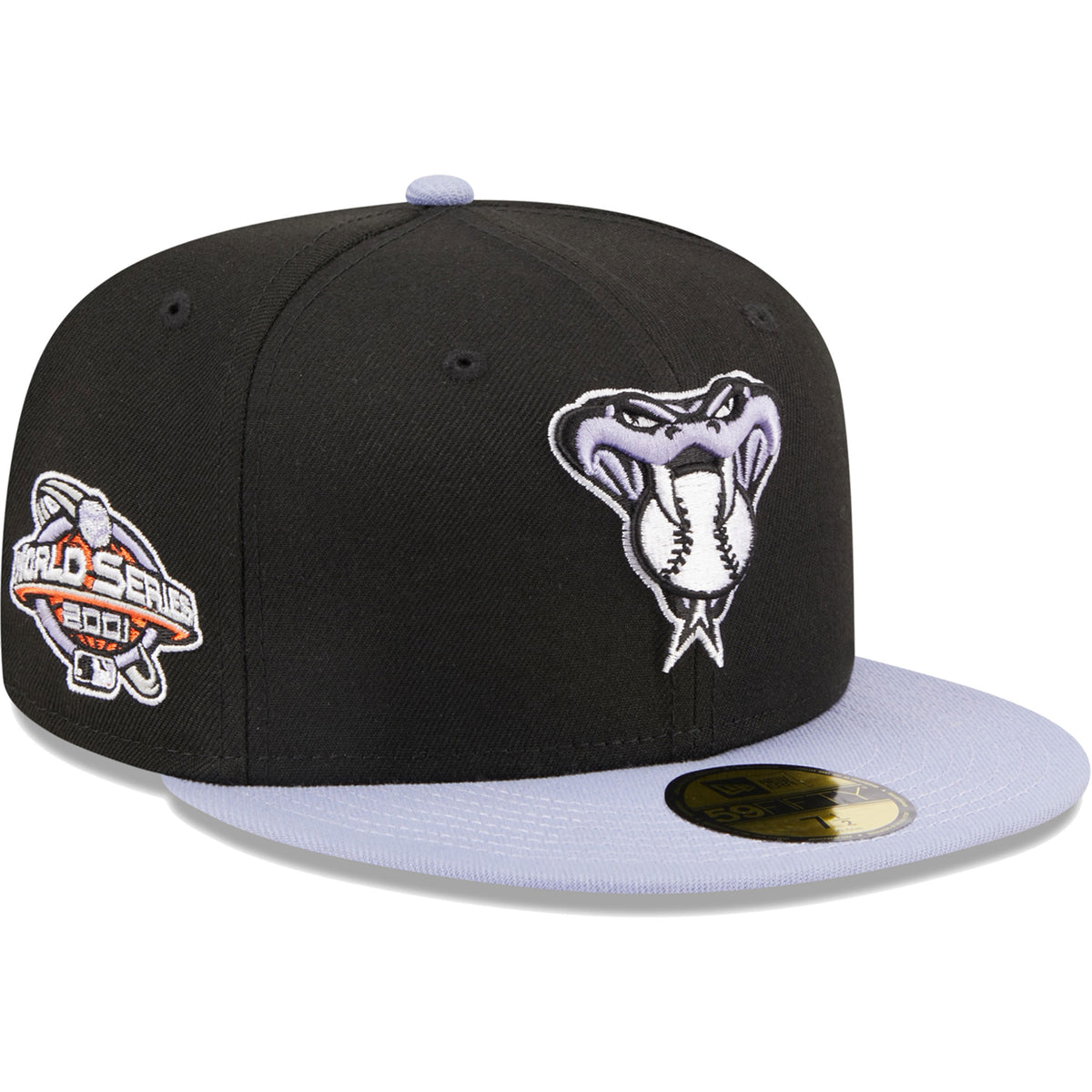 Arizona Diamondbacks New Era Side Patch 59FIFTY Fitted Hat - Black