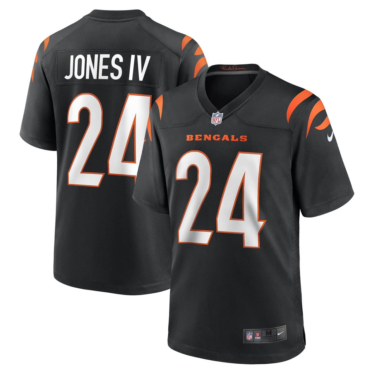 Men s Nike Sidney Jones Black Cincinnati Bengals Game Jersey