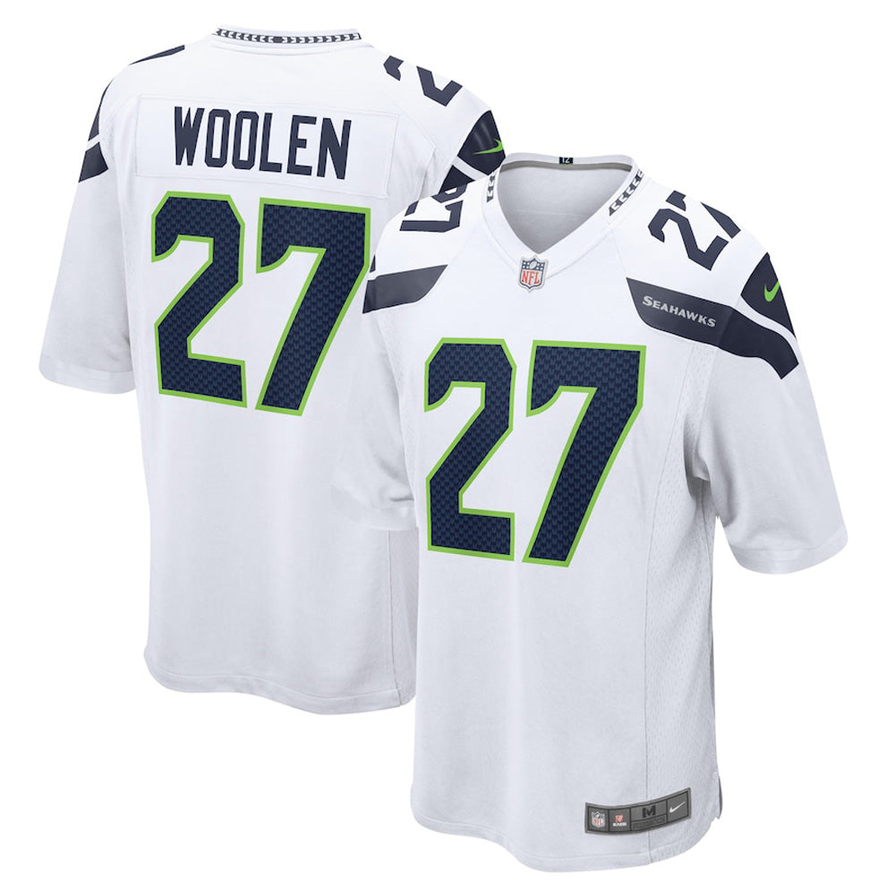 Youth Seattle Seahawks Tariq Woolen Game Jersey White