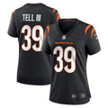 Women s Nike Marvell Tell III Black Cincinnati Bengals Game Player Jersey