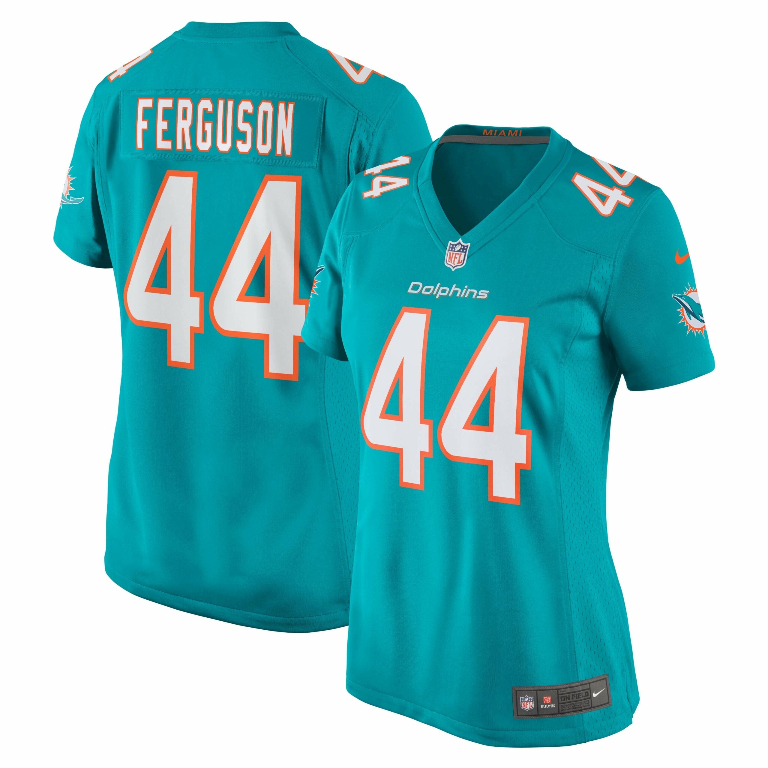 Women s Nike Blake Ferguson Aqua Miami Dolphins Game Player Jersey