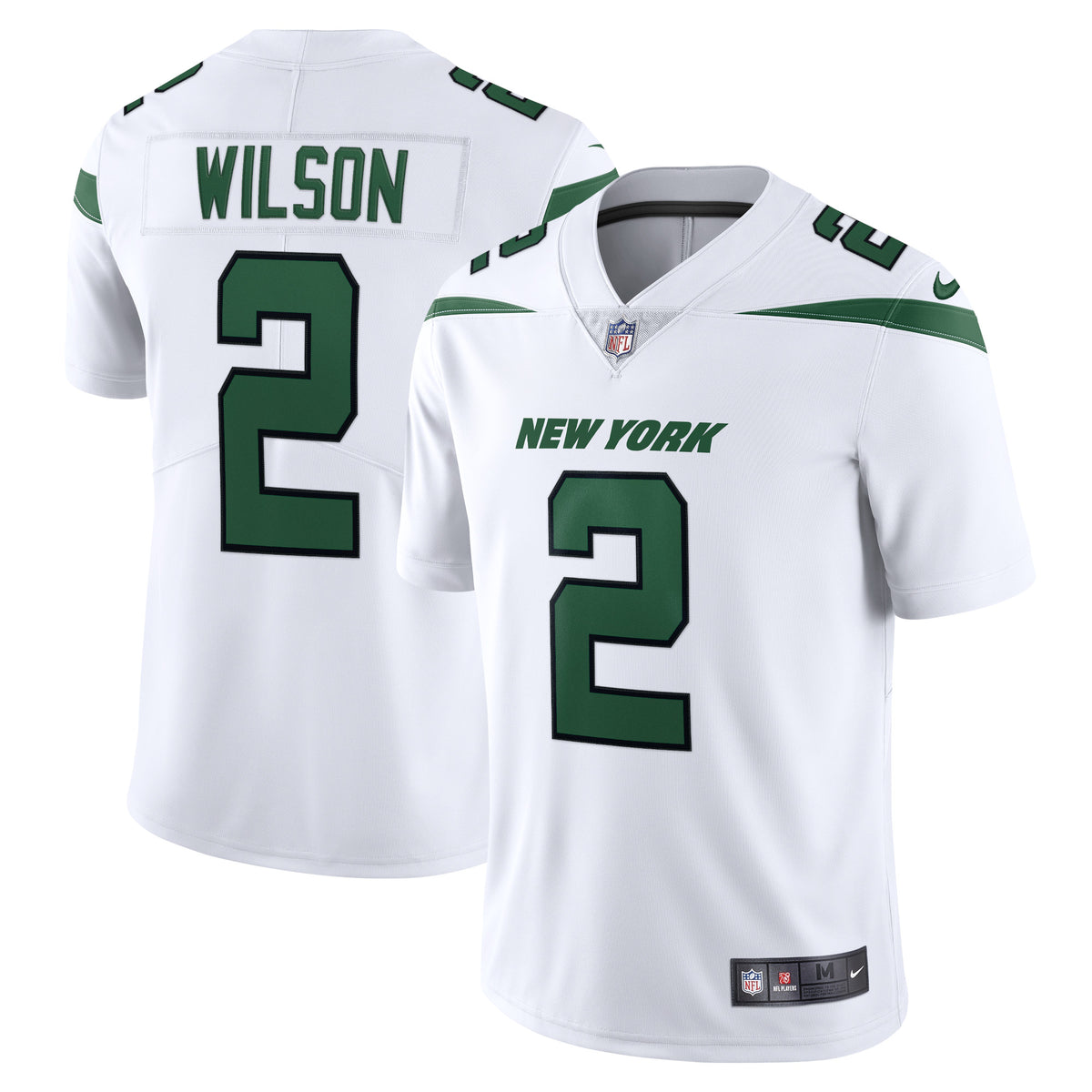Zach Wilson New York Jets Nike Vapor Limited Jersey   Spotlight White
