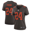 Women s Nike Nick Chubb Brown Cleveland Browns Alternate Game Jersey