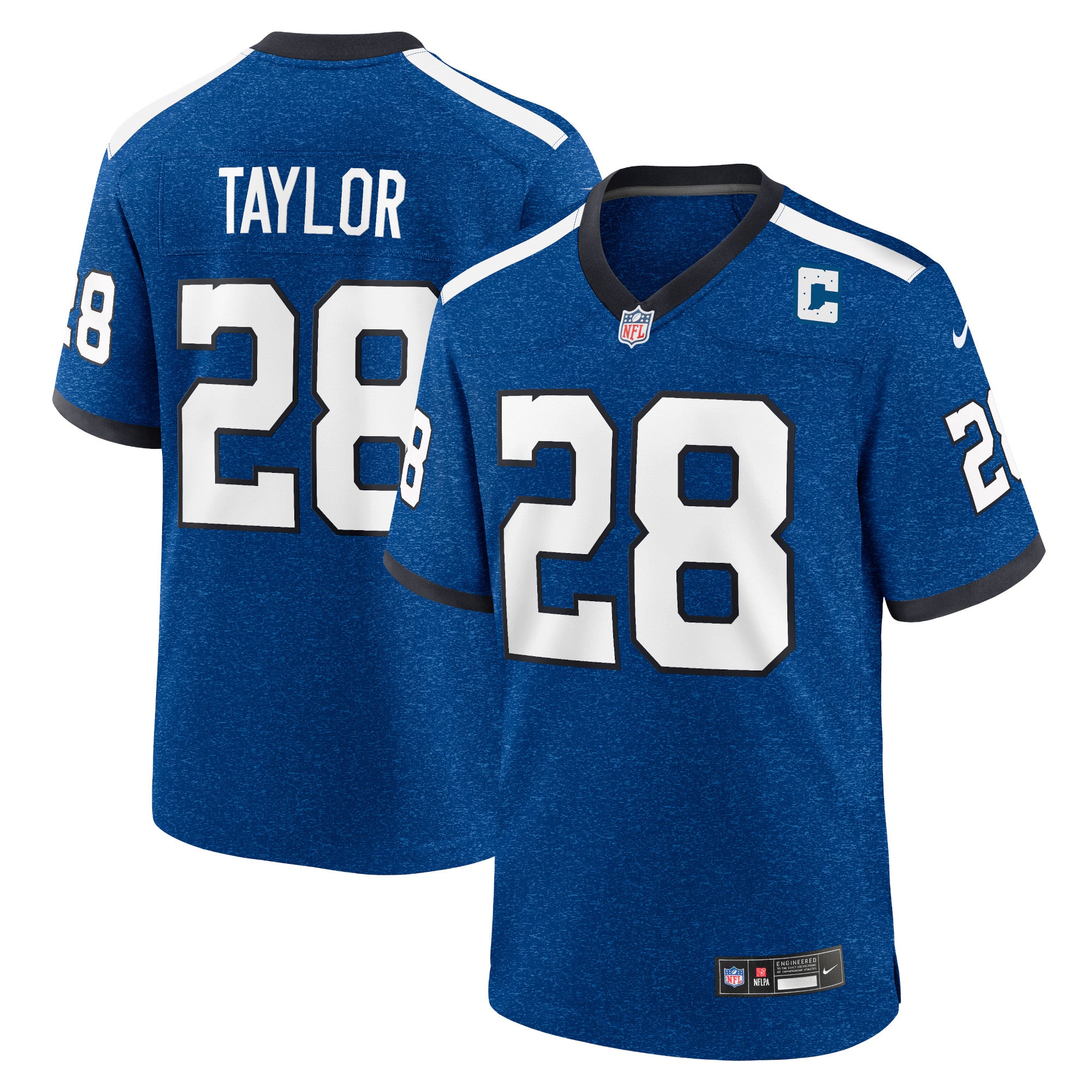 Jonathan Taylor Indianapolis Colts Nike Indiana Nights Alternate Game Jersey   Royal