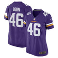 Myles Dorn Minnesota Vikings Nike Women s Game Jersey   Purple