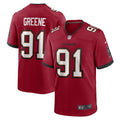 Men s Nike Mike Greene Red Tampa Bay Buccaneers Game Player Jersey