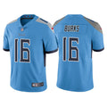 Youth Tennessee Titans Treylon Burks Vapor Jersey   Blue