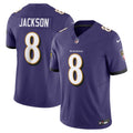 Men s Nike Lamar Jackson Purple Baltimore Ravens Vapor F.U.S.E. Limited Jersey
