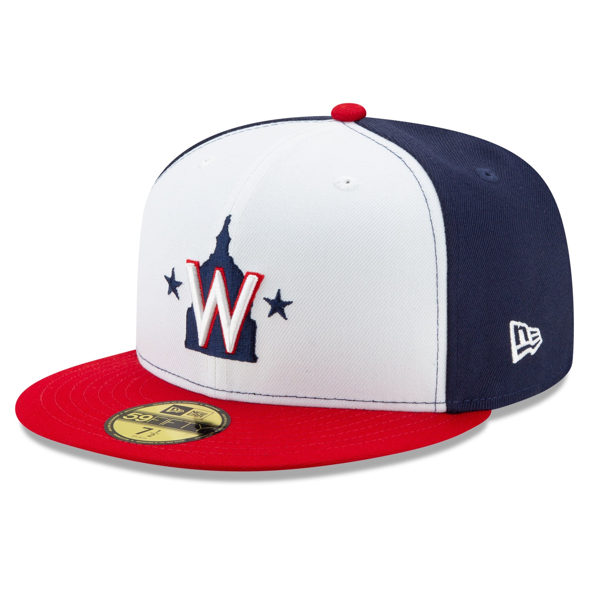Washington Nationals New Era Alternate 2 2020 Authentic Collection On-Field 59FIFTY Fitted Hat - White