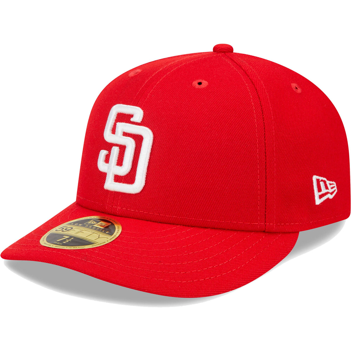 San Diego Padres New Era Low Profile 59FIFTY Fitted Hat - Scarlet
