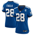 Marshall Faulk Indianapolis Colts Nike Women s Indiana Nights Alternate Game Jersey   Royal