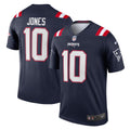 Men s Nike Mac Jones Navy New England Patriots Legend Jersey
