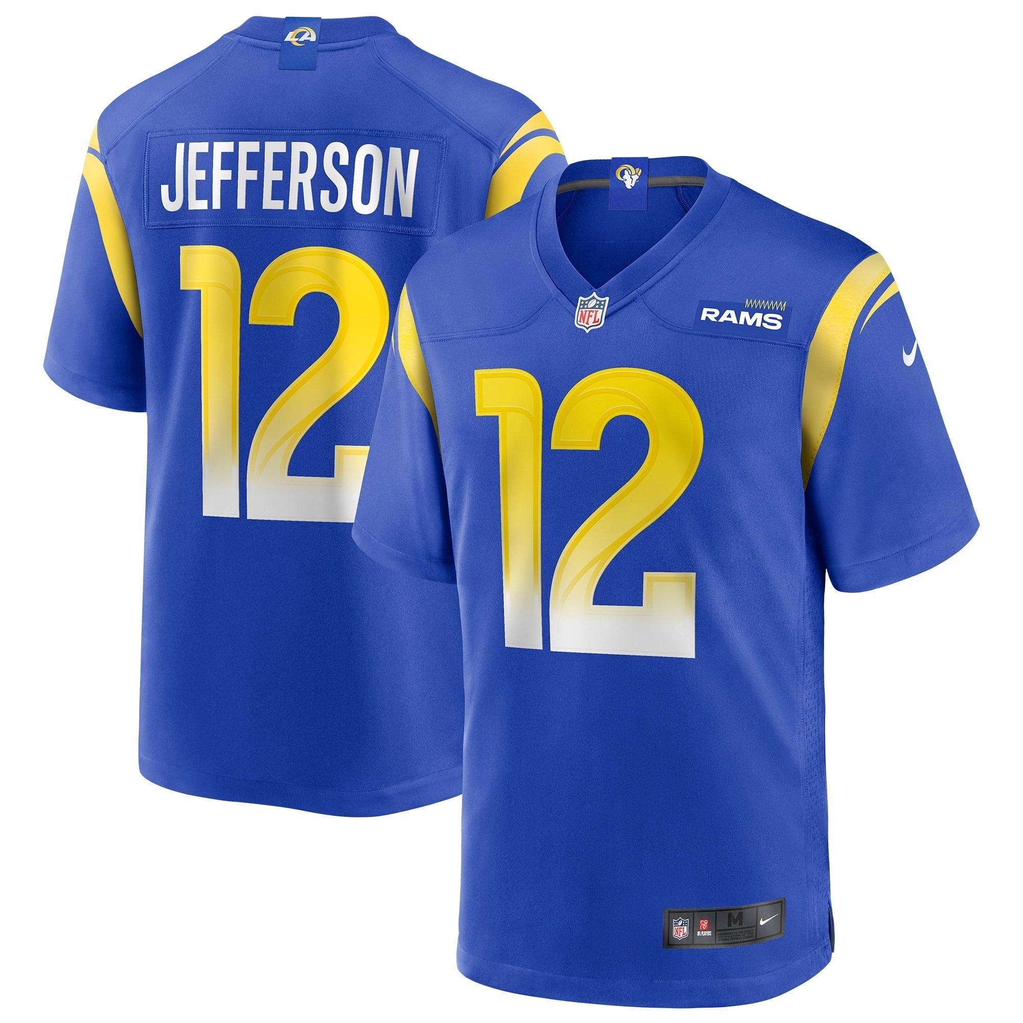 Men s Nike Van Jefferson Royal Los Angeles Rams Player Game Jersey