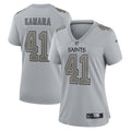 Women s Nike Alvin Kamara Gray New Orleans Saints Atmosphere Fashion Game Jersey