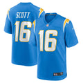 JK Scott Los Angeles Chargers Nike Game Jersey   Powder Blue