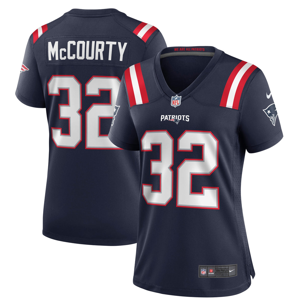 Devin McCourty New England Patriots Nike Women s Game Jersey   Navy