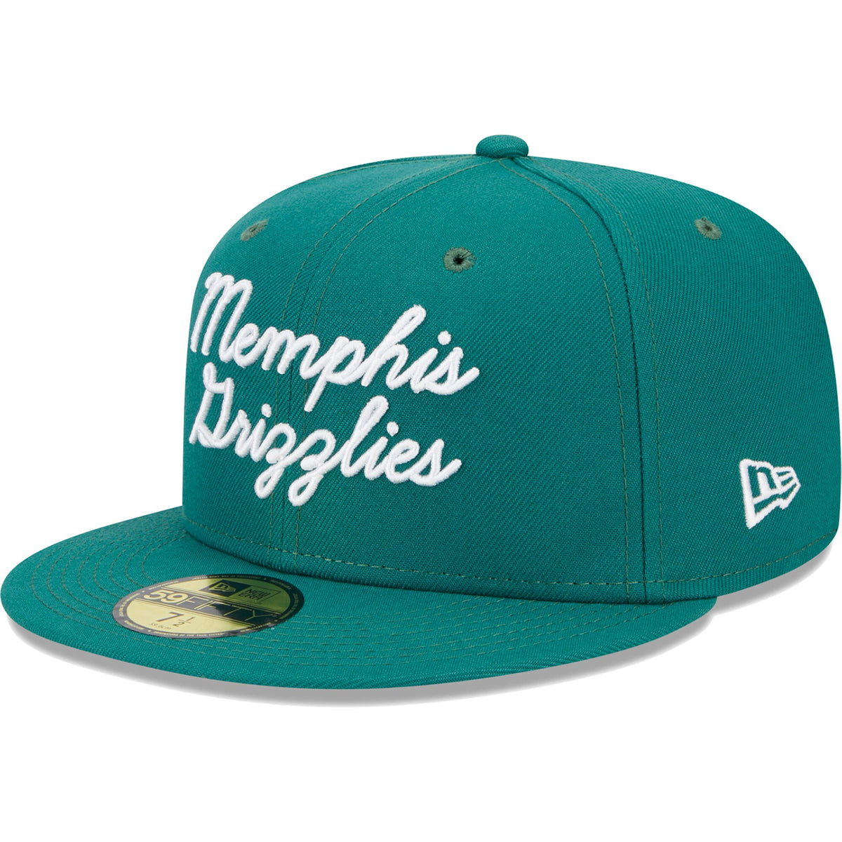 Memphis Grizzlies New Era Script 59FIFTY Fitted Hat - Augusta Green