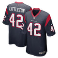 Cory Littleton Houston Texans Nike Game Player Jersey   Navy