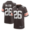 Rodney McLeod Cleveland Browns Nike Team Game Jersey    Brown