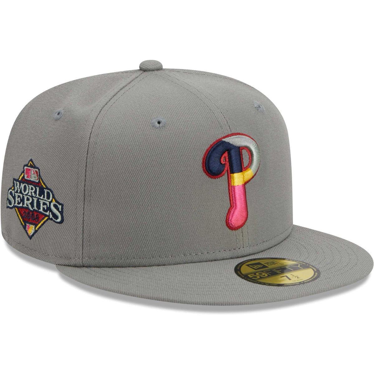 Philadelphia Phillies New Era Color Pack 59FIFTY Fitted Hat - Gray