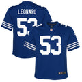 Shaquille Leonard Indianapolis Colts Nike Youth Game Jersey   Royal