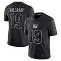 Men s Nike Kenny Golladay Black New York Giants RFLCTV Limited Jersey
