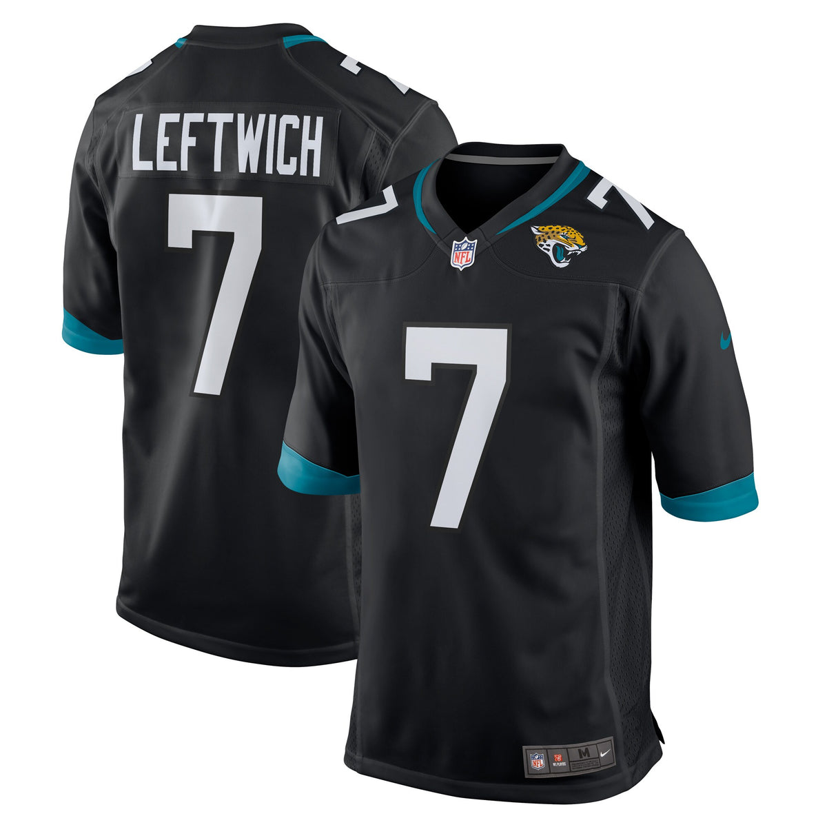 Byron Leftwich Jacksonville Jaguars Nike Alternate Retired Player Game Jersey   Black