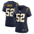 Women s Nike Khalil Mack Navy Los Angeles Chargers Alternate Game Jersey