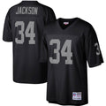 Bo Jackson Las Vegas Raiders Mitchell   Ness Legacy Replica Jersey   Black