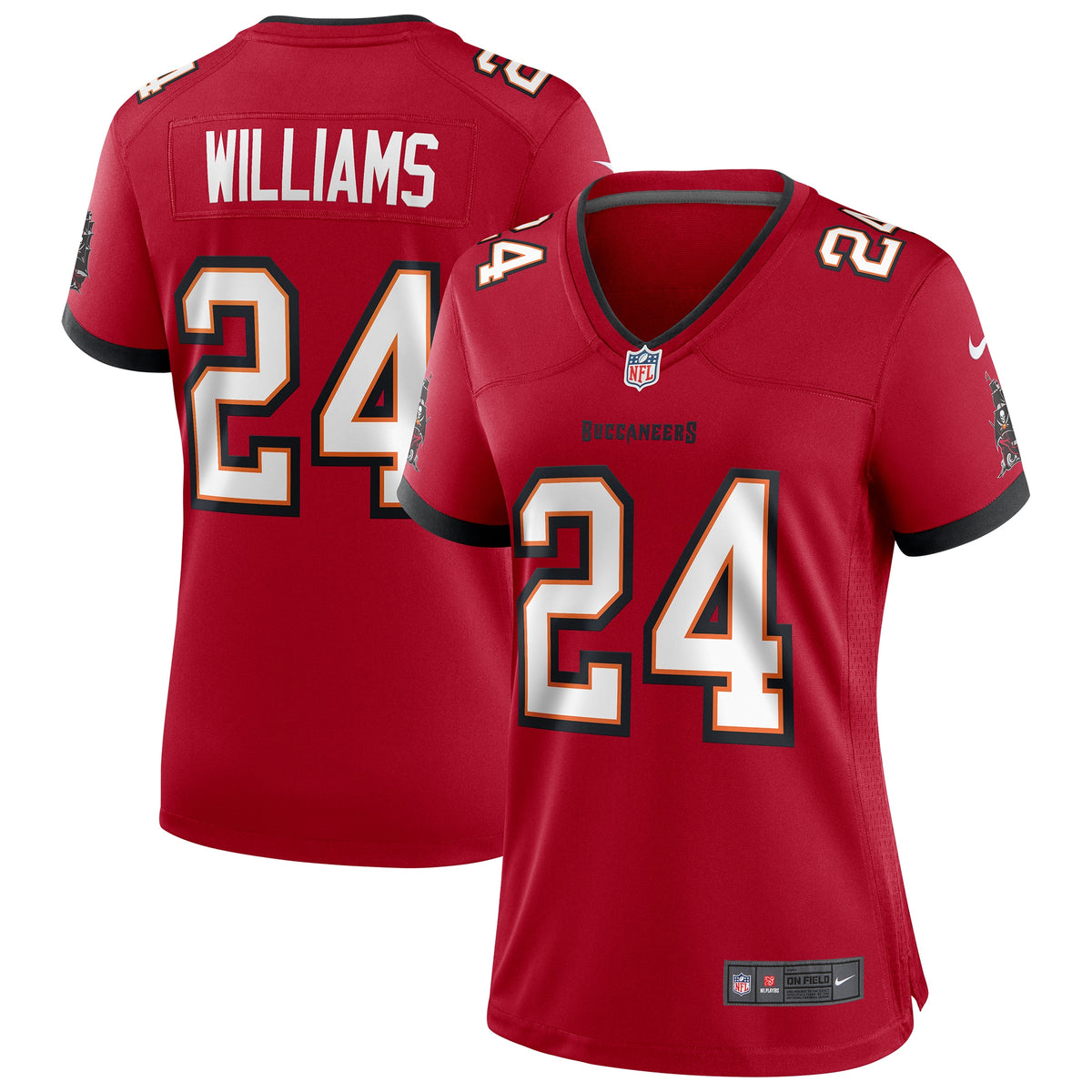 Cadillac Williams Tampa Bay Buccaneers Nike Women s Game Retired Player Jersey   Red