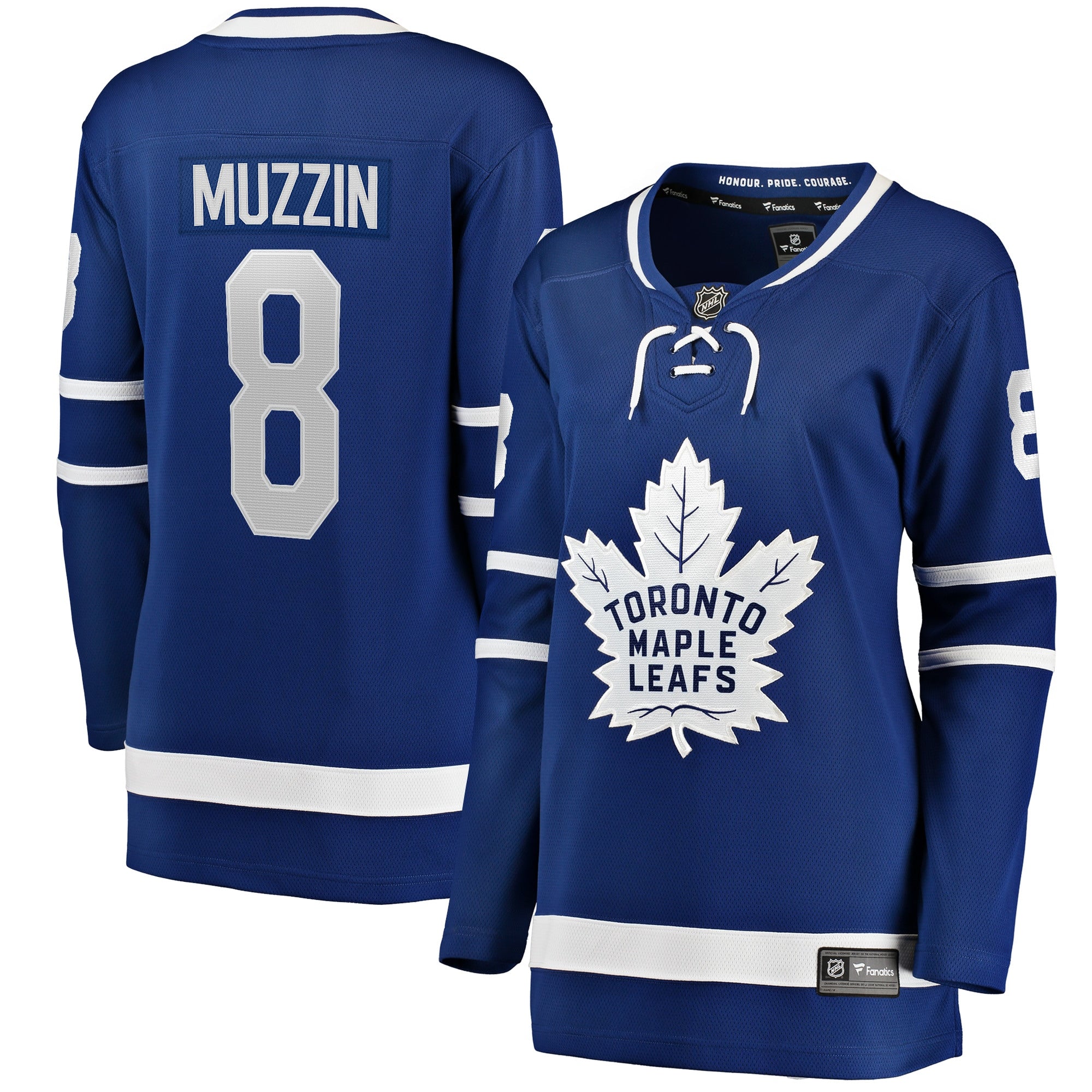 Women's Fanatics Branded Jake Muzzin Blue Toronto Maple Leafs Home Breakaway Player Jersey