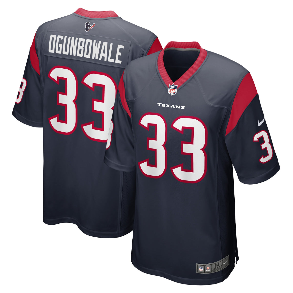 Dare Ogunbowale Houston Texans Nike Game Player Jersey   Navy