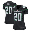 Women s Nike Breece Hall Stealth Black New York Jets Alternate Game Player Jersey