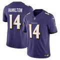 Men s Nike Kyle Hamilton Purple Baltimore Ravens Vapor F.U.S.E. Limited Jersey